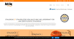 Desktop Screenshot of multi-bag.com
